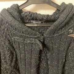 コムサデモードニットコートの画像