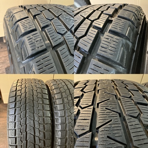 スタッドレス265/60R18 2本／ヨコハマ iceGUARD G075 8分上 A4978-81