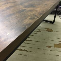  25124  長方形ローテーブル　ヴィンテージ風　センターテーブル NITORI   ◆大阪市内・東大阪市他 6,000円以上ご購入で無料配達いたします！◆ ※高槻・枚方方面◆西宮・尼崎方面◆生駒方面　それぞれ条件付き無料配送あり！            の画像