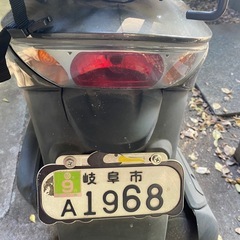 ホンダDIO中古原付きバイクの画像