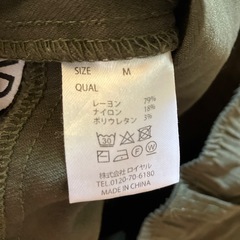 ⭕️カーキのストレッチパンツの画像