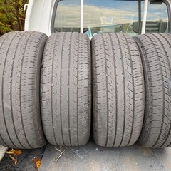 アルミホイール夏タイヤ付き235/50/R18　の画像