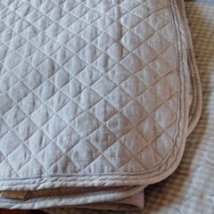 （中古）敷きパッド　布団の画像