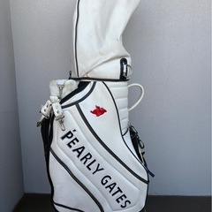 PEARLY GATES パーリーゲイツ ツアートーナメントキャディバックの画像