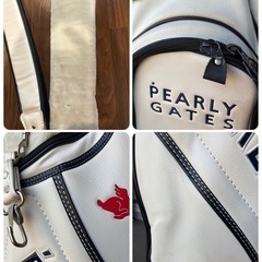 PEARLY GATES パーリーゲイツ ツアートーナメントキャディバックの画像