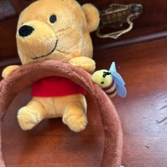 プーさん カチューシャ ミツバチ付きの画像