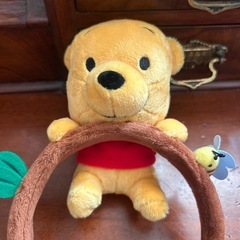 プーさん カチューシャ ミツバチ付きの画像