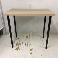  25123  高さ調節可デスク 幅100cm　作業机    ◆大阪市内・東大阪市他 6,000円以上ご購入で無料配達いたします！◆ ※高槻・枚方方面◆西宮・尼崎方面◆生駒方面　それぞれ条件付き無料配送あり！            の画像