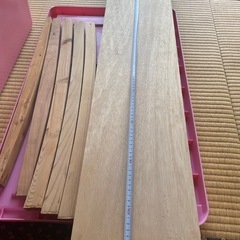 端材　無垢フローリングサンプル　ベニアなどの画像