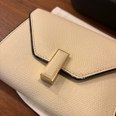 【美品】　Valextra ヴァレクストラ イジィデ 三つ折り財布の画像