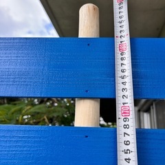 ビーチ看板　青の画像