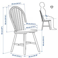 IKEAチェア SKOGSTAの画像