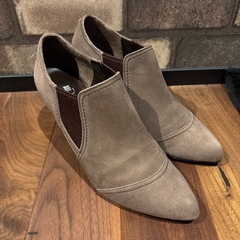 DIANA ダイアナ　 ショートブーティー　スエード ブラウン　23.5の画像