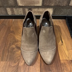 DIANA ダイアナ　 ショートブーティー　スエード ブラウン　23.5の画像