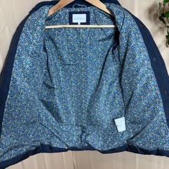 GREEN LABEL RELAXING フードなしダウンコート 135の画像