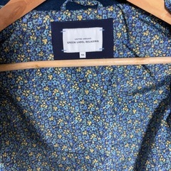 GREEN LABEL RELAXING フードなしダウンコート 135の画像