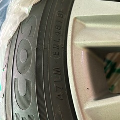 値下げ210 後期　クラウンハイブリッドアスリート　純正17インチアルミホイルの画像