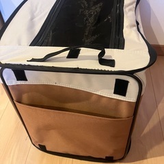 ペット用　持ち運びバック　折りたためますめますの画像