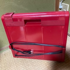 ★返品保証付き【ナショナル製】電気ヒーター　転倒停止、加湿スチーム機能付き の画像