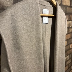 美品　Noble Super160s リバーワイドカラーコート　ノーブルの画像