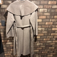 美品　Noble Super160s リバーワイドカラーコート　ノーブルの画像