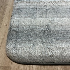 ニトリ　Ｎウォーム　極厚ラグほぼ未使用の画像