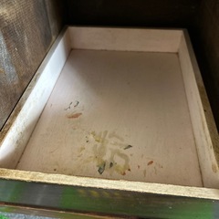 木製　鏡台　昭和レトロの画像