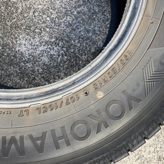 ハイエース キャラバン 195/80R15 3本 ice GUARD iG91 ヨコハマ ２本8000円も可の画像