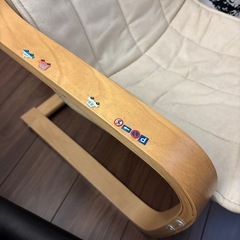 IKEA キッズ用チェア　ポエングの画像