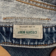 90年代　デニム　チェッカーベリー　ビックジョンの画像