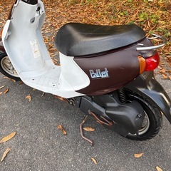 スズキ　レッツ4   前後タイヤ新品　整備済み　条件付き配達可の画像