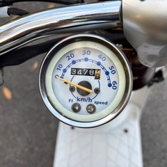 スズキ　レッツ4   前後タイヤ新品　整備済み　条件付き配達可の画像