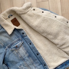 GAP 裏ボアデニムジャケットの画像