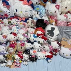 ハローキティ ぬいぐるみ キーホルダーの画像