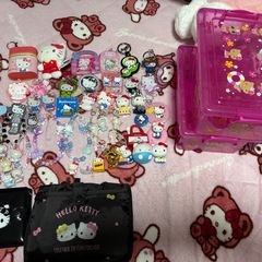 ハローキティ ぬいぐるみ キーホルダーの画像