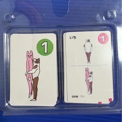 ワンツースリー ポーズかるた 50枚入りの画像