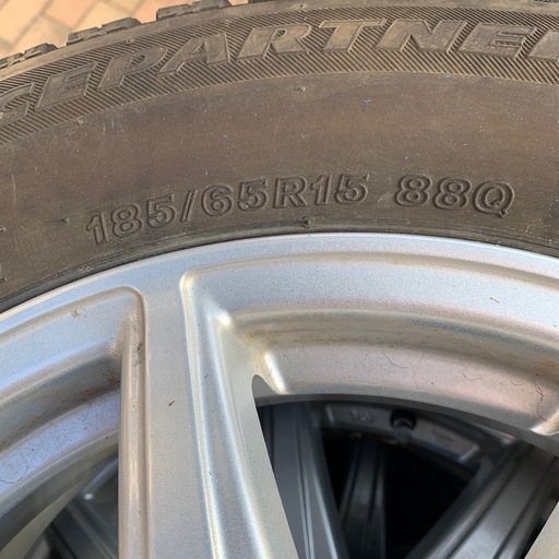 185/65R15⭐︎スタッドレス&ホイール4本セット