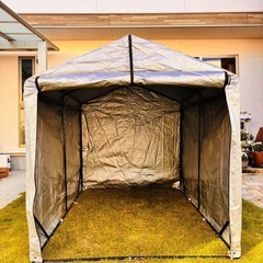 サイクルハウス　自転車小屋　バイクハウス　屋外物置の画像