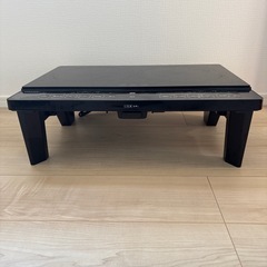 IHクッキングヒーター 2口 IHコンロ 脚付きの画像