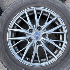 DUNLOP 215/60R16 タイヤ・ホイールセット 4本の画像