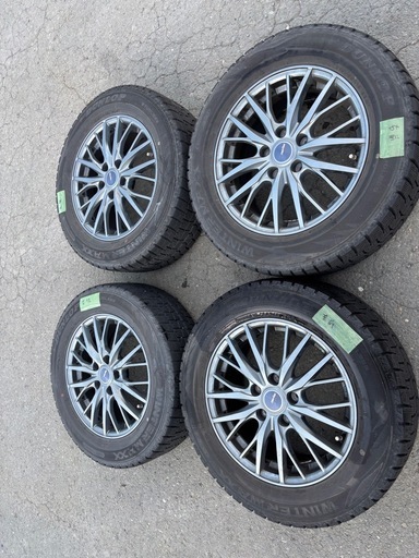 DUNLOP 215/60R16 タイヤ・ホイールセット 4本