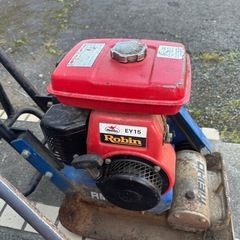 MEIHO RM-60 プレートコンパクター ランマー エンジンプレート エンジン転圧 転圧機 ロビン EY15 実働の画像