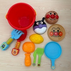 アンパンマンお砂場遊びセットの画像