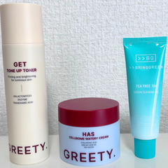 韓国スキンケアアイテムの画像