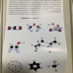 Felimoa 分子構造模型セット 444ピースの画像