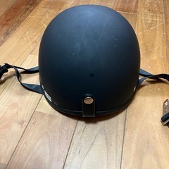 半ヘル　マットブラックの画像