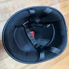 半ヘル　マットブラックの画像