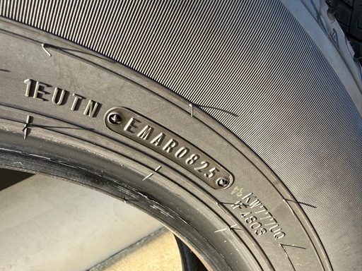 ★新車外し★195/80R15 ダンロップ グラントレック AT20