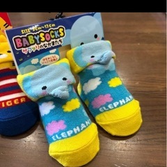 新品未使用新生児　 ベビー靴下　9〜13センチの画像