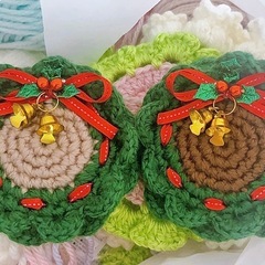 リース風コースターの画像